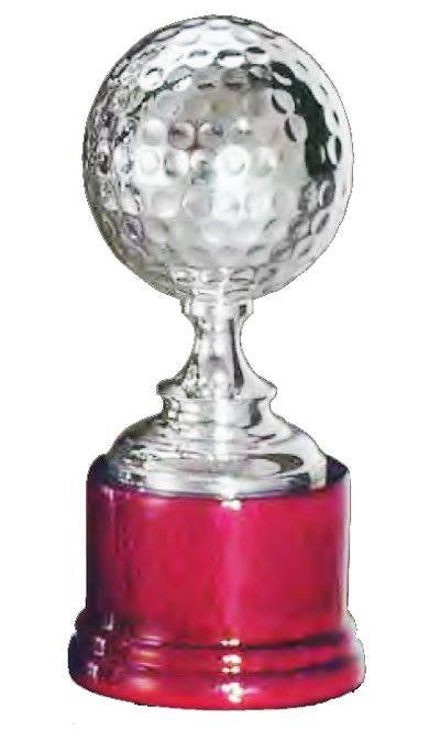 Trofeo Dionea Plateada Pelota Golf 