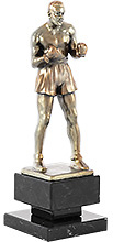 Trofeo Escultura Boxeador 