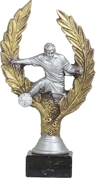 Trofeo Olivo Futbol Dorado Plata 