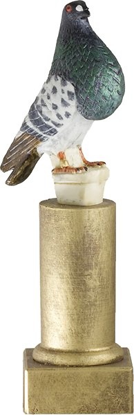 Trofeo Pajaro Verde Peana Clara 