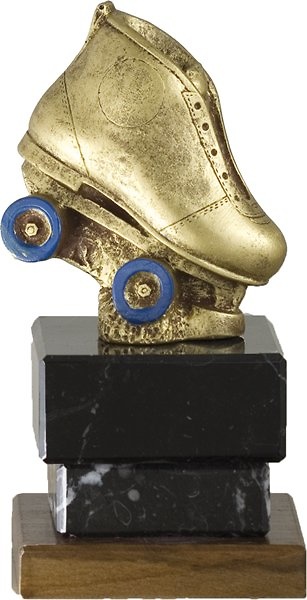 Trofeo Patines Dorado 