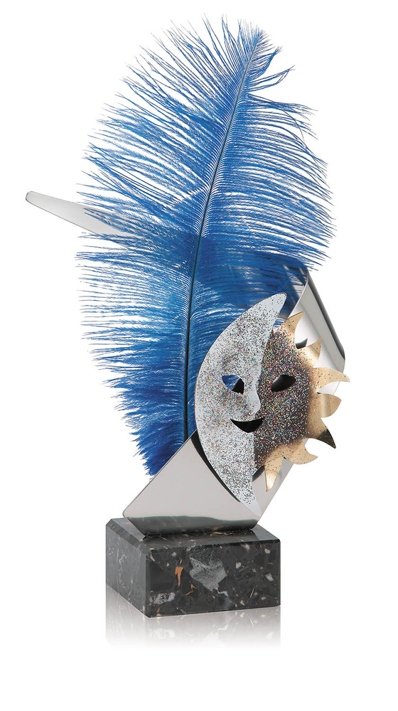 Trofeo Pluma azul de carnaval 