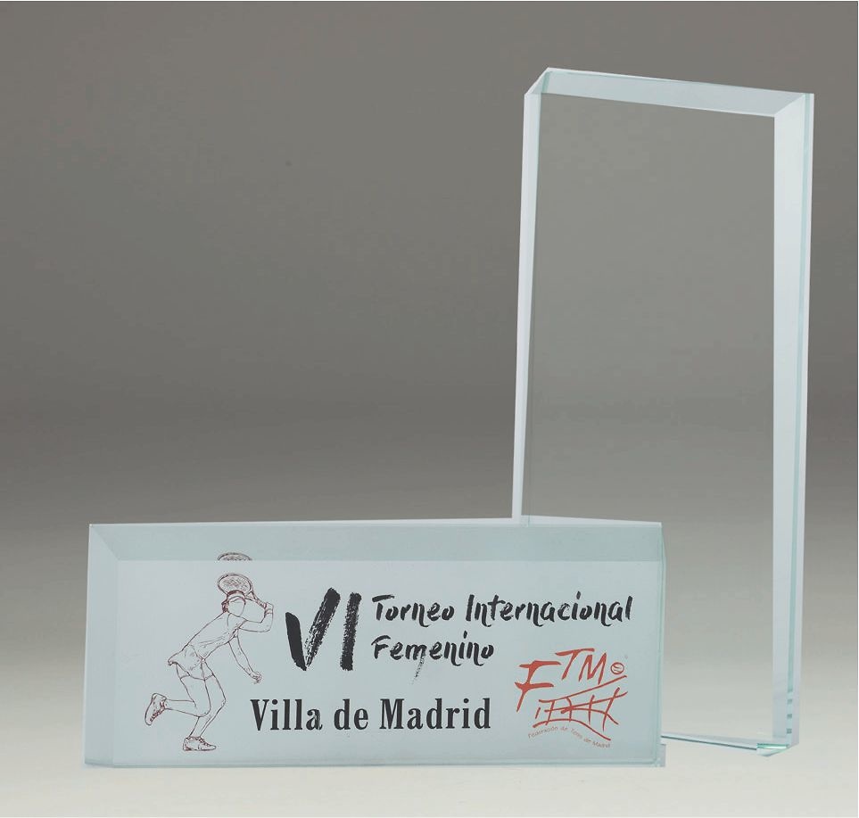 Trofeo de Cristal Combo 