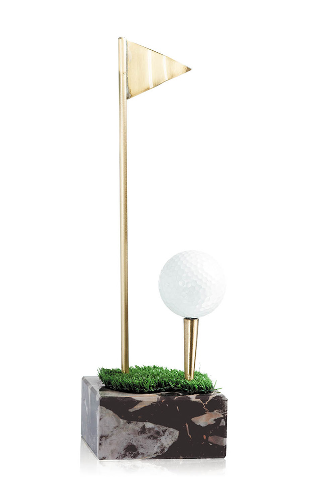 Trofeo de golf latón 