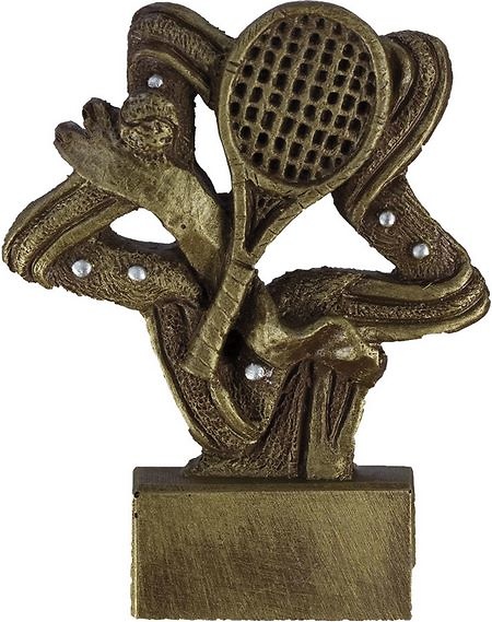 Trofeo estrella de tenis 