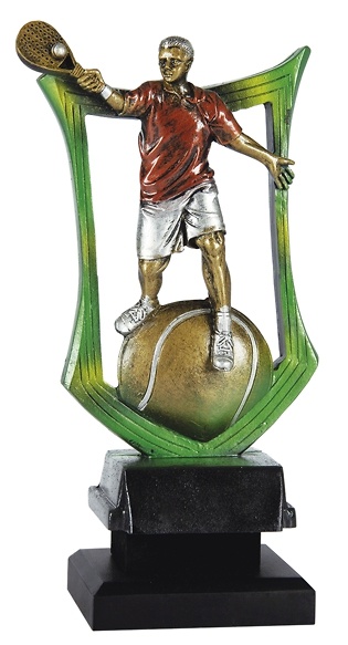 Trofeo jugador de Padel de resina. 