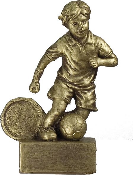 Trofeo niño de futbol 