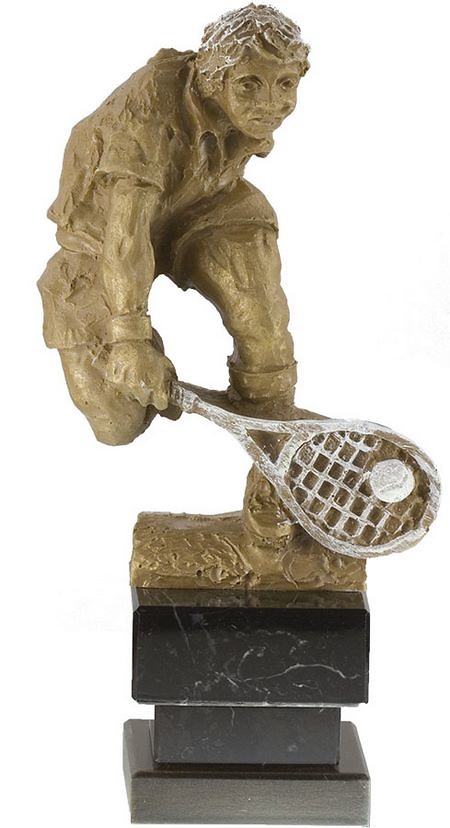 Trofeo para tenis figura masculina 