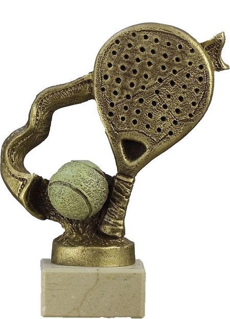 Trofeo raqueta de padel 