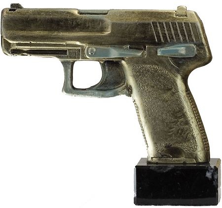 Trofeo tiro de pistola 