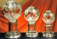 Trofeo Dauro Balón Futbol Cristal Matizado