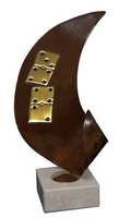 Trofeo dos fichas de Domino Oriana